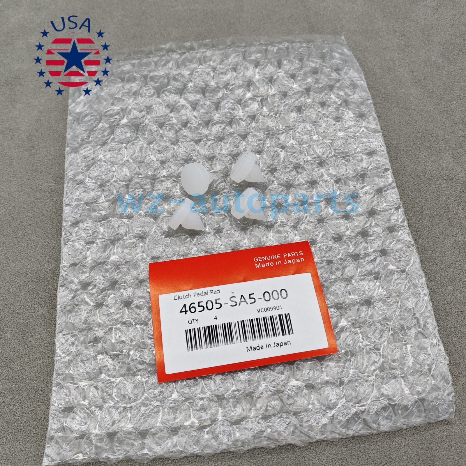 OEM 4PCS  Brake Clutch Pedal Stopper Stop Pad For Honda Civic Accord