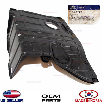ENGINE COVER RIGHT SPLASH SHIELD GENUINE OPTIMA SONATA 2.4L 2011-2015 291202T100