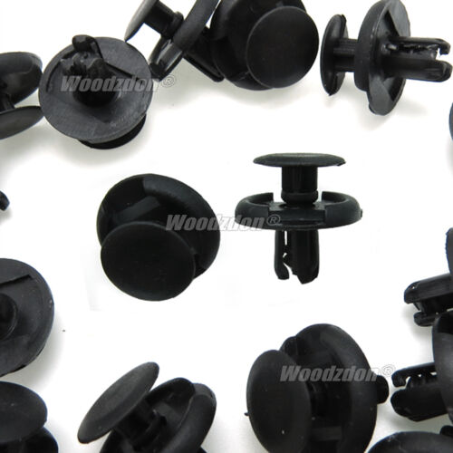 100 Fender Splash Shield Clips Push Pin Fastener Retainer For Suzuki For Mazda