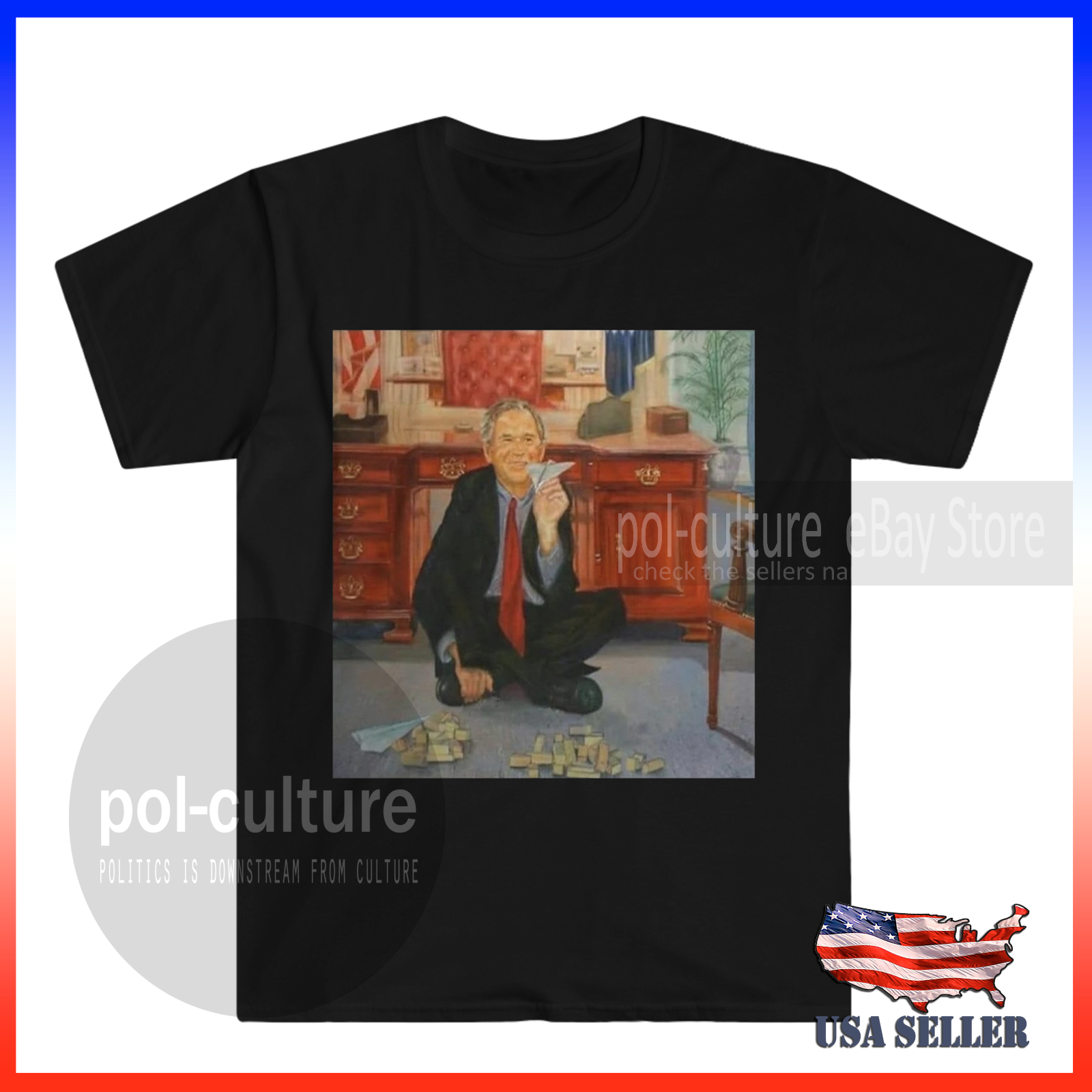 anti george bush shirt