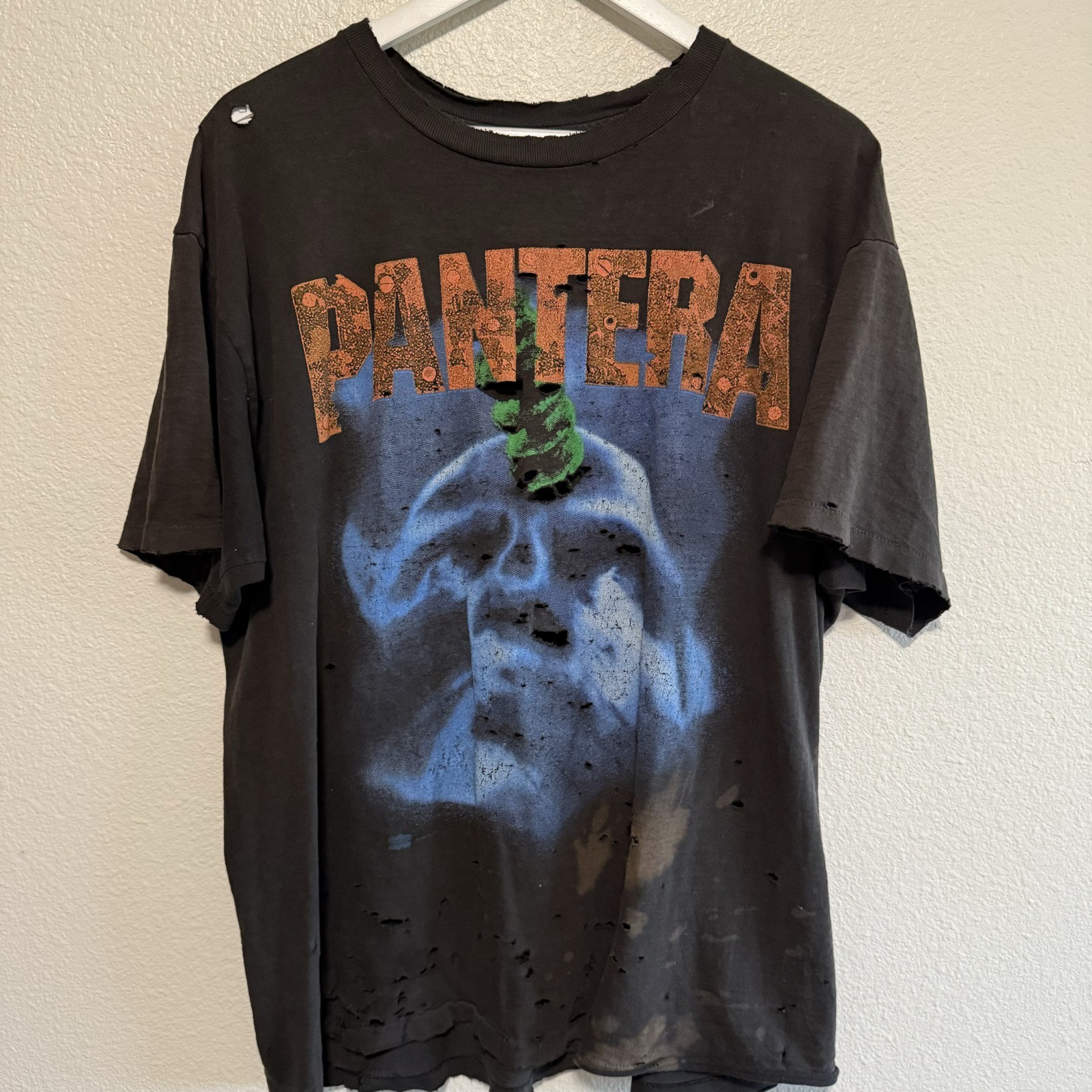 1994 Pantera Far Beyond Driven Tシャツ 90s Vintage 1994 Pantera Far Beyond Driven T-Shirt - BIDSTITCH