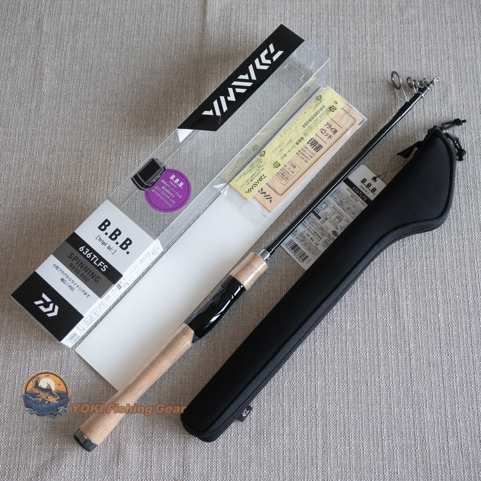 【極上良品】DAIWA B.B.B. 636TLFS スピニングロッド Daiwa B.B.B Spinning 636TLFS – JDM TACKLE HEAVEN