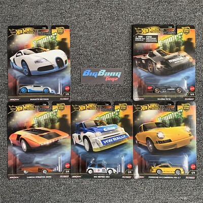 Hot Wheels Car Culture Hammer Drop 2025 Complete Set of 5 (In-Stock) New Mix 1
