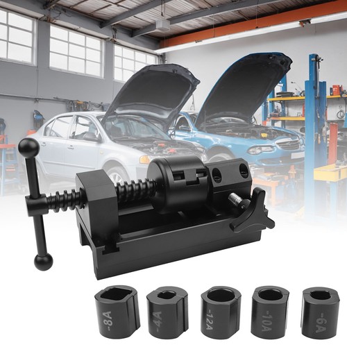 AN4-AN12 Fuel Line Fittings Installation Tool Fuel Hose Repair Tool Kit 4AN-12AN