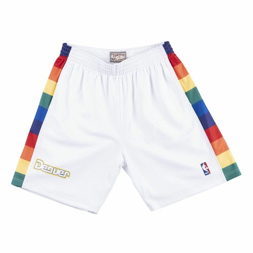 Мужские шорты Mitchell & Ness NBA Swingman 1991-92 Денвер Наггетс