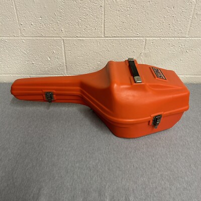 Vintage Stihl Chainsaw Carrying Case Metal Buckles Saw Storage Carry