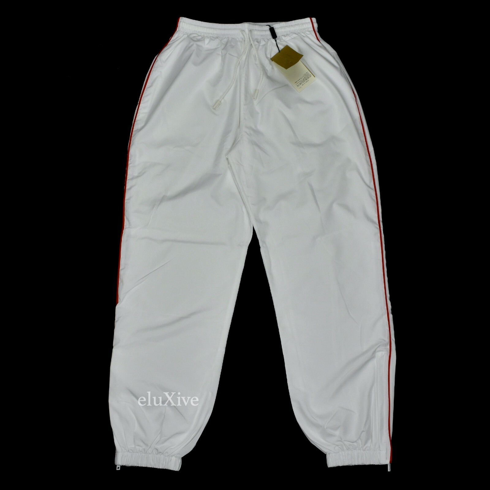 【送料&関税込】Burberry Jane White Trousers 303937-36280-BURBERRY-WARPED-