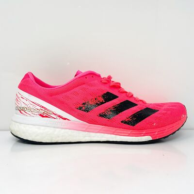

Adidas Womens Adizero Boston 9 EG4675 Розовые кроссовки для бега, размер 10, Розовый, Adizero Boston 9