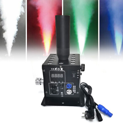 6m Hose CO2 Cannon DMX Blaster DJ Disco Stag & LED CO2 Jet Smoke Machine