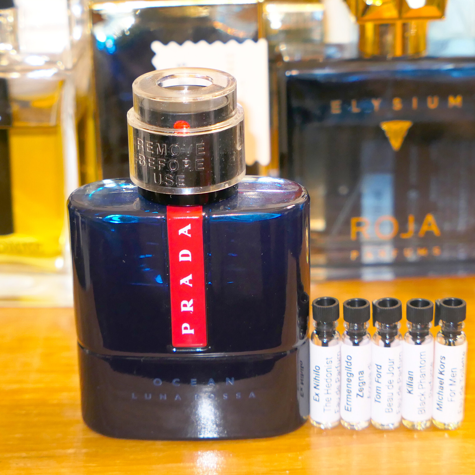 PRADA Ocean Luna Rossa 香水 50ml Amazon.com : Prada Luna Rossa Ocean by Prada for Men - 3.3