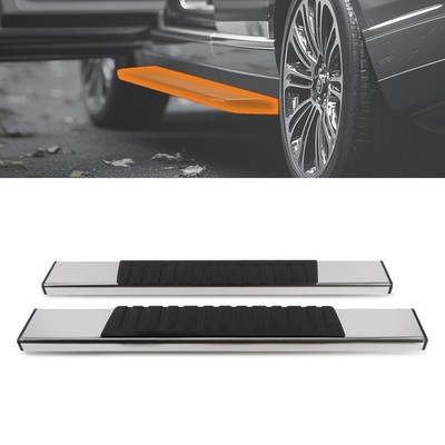 6 Inch Wide Nerf Bar Step Boards Set for Ford F-150 2004-2014 Non-Slip Surface