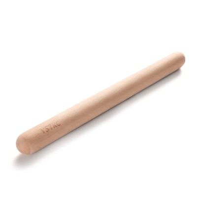 YSTKC 15.7 inch French Beech Wood Rolling Pin Non-Stick Rolling Pin Dough Rol...