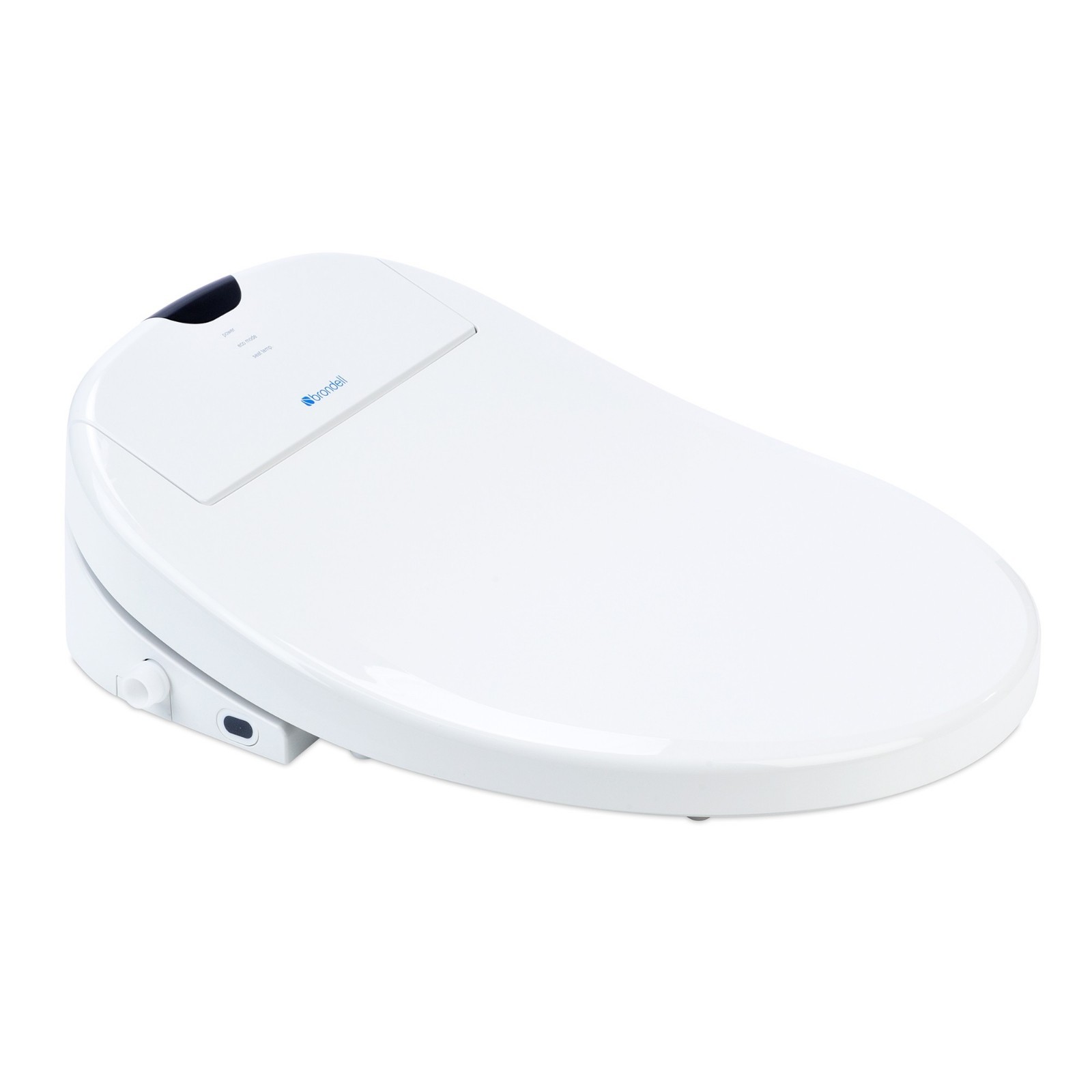 Brondell ROUND Swash 1000 Electric Advanced Bidet Toilet Seat White Open Box