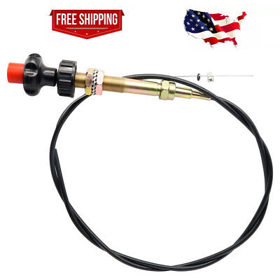 New For Truck Equipment 6FT Buyers Vernier Locking Throttle Cable VCGTX06