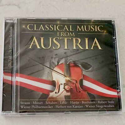 Classical Music from Austria CD BNIP New, Sealed