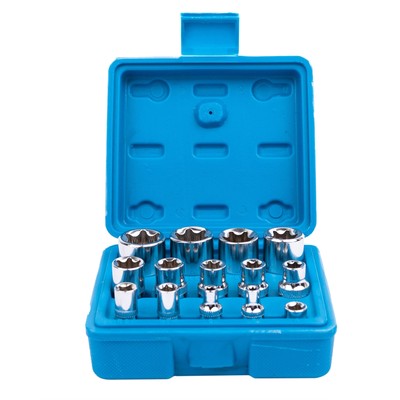 Hfs(R) E-Type Star-Shaped Flower-Shaped Socket Torx Socket Hex Socket Set No.140