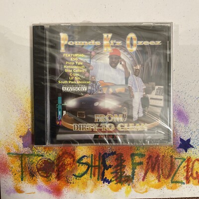 PKO - From Dirty to Clean CD SEALED Pounds Ki'z Ozeez - ESG, Kottonmouth, P.K.O.