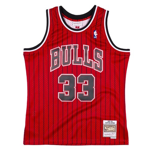 Мужская Mitchell & Ness NBA Reload Swingman Jersey Bulls 1995 Скотти Пиппен