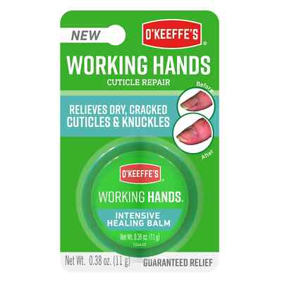O'Keeffe's Working Hands Intensive Healing Balm Cream Jar 0.38 oz - NEW