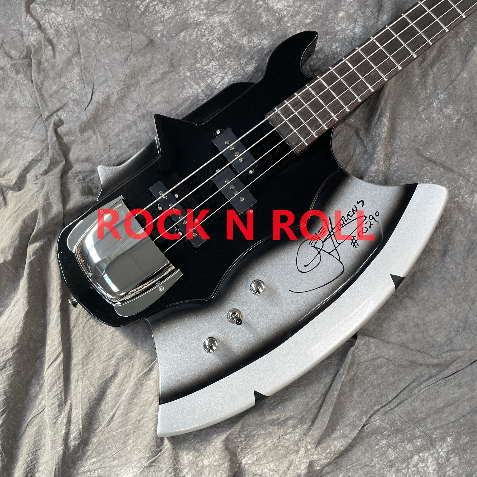 Axe Bass Electric Guitar 4-strings Signature Gene Simmons
