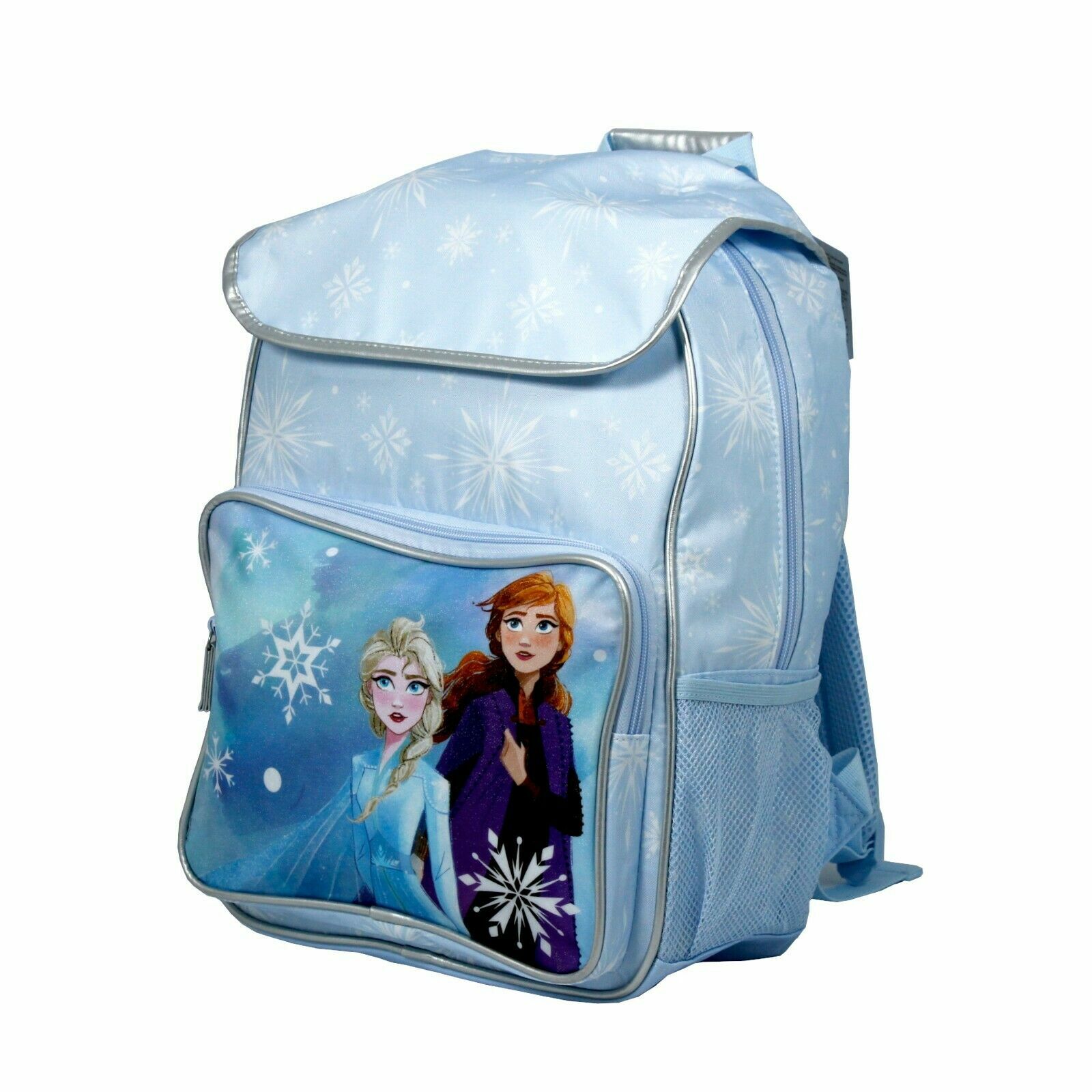 

Школьный рюкзак Disney Collection Frozen Girl, светло-голубой со снежинкой, один размер, Синий