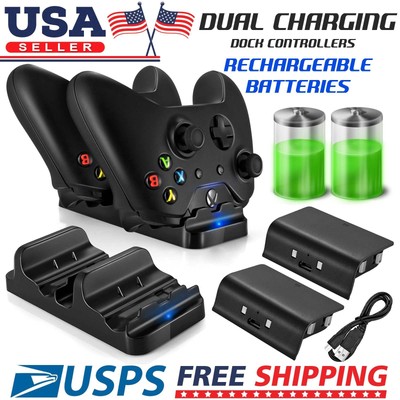 XBOX ONE Dual Charging Dock Station Controller Charger And 2...