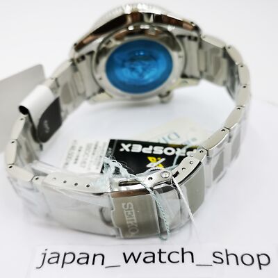 Pre-owned Seiko Prospex Sbdc167 Blue Save The Ocean Model Men's Watch In Box