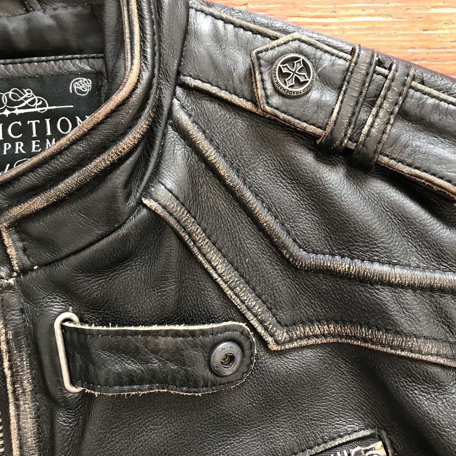 affliction leather jacket limited edition
