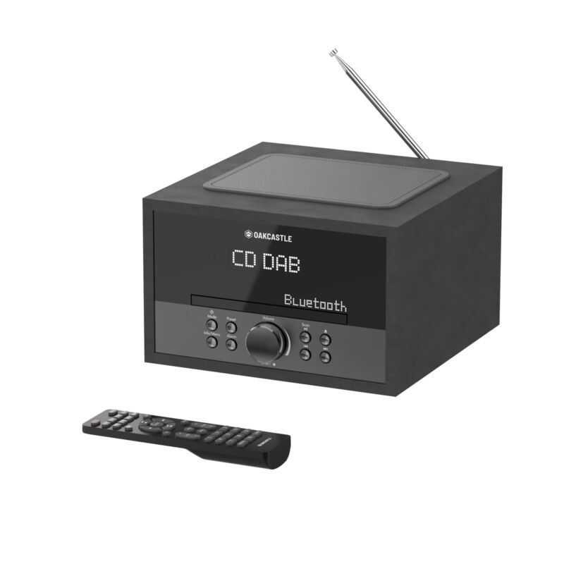 Oakcastle Dab400 Cd-Player Cd Player Dab+ And Fm Bluetooth Radio