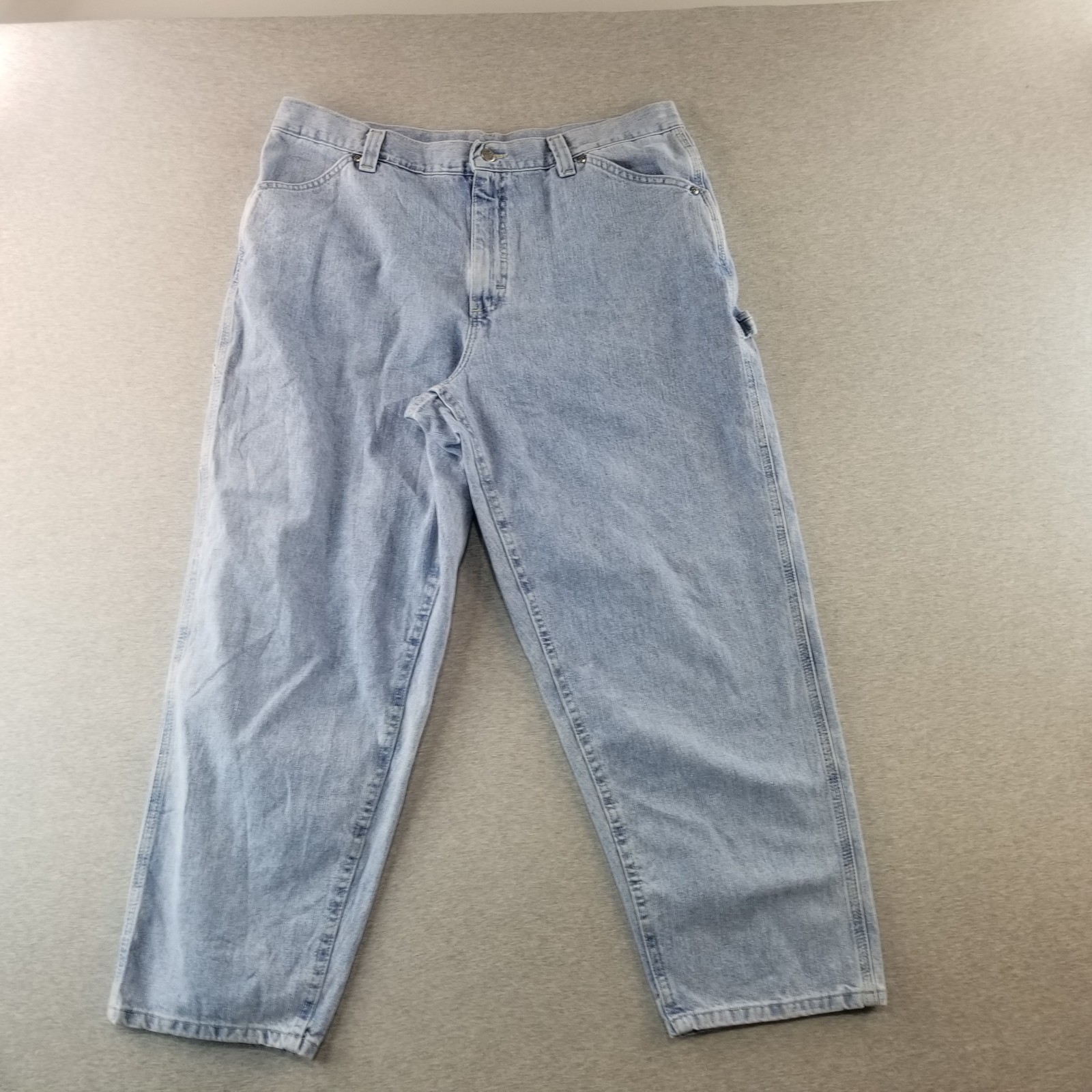 Riveted Jeans Women's Sz 18P VTG Light Wash Normcore Cute Trendy Nice Rad Y2K