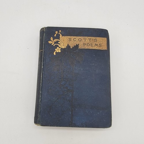 【アンティーク】The Poetical Works Of Sir Scott Scott's Poetical Works (1868) Sir Walter Scott, Decorative