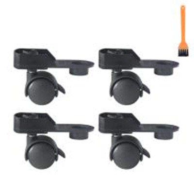 For Xiaomi Air Purifier 1 Pro 2 2s 3s 3h Max Swivel Wheel + Clean Brush Part Set