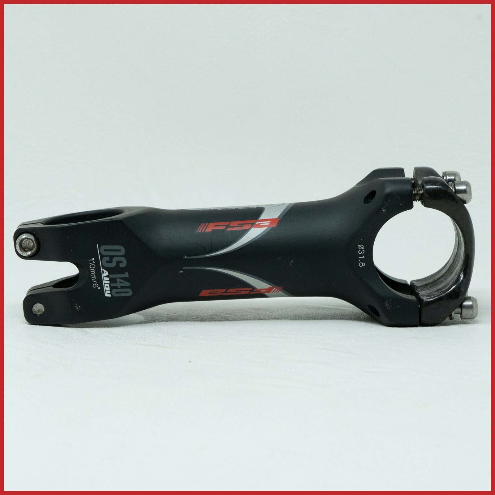 NOS FSA OS 140 STEM THREADLESS 110mm 1+1/8 INCH 31.8 ROAD