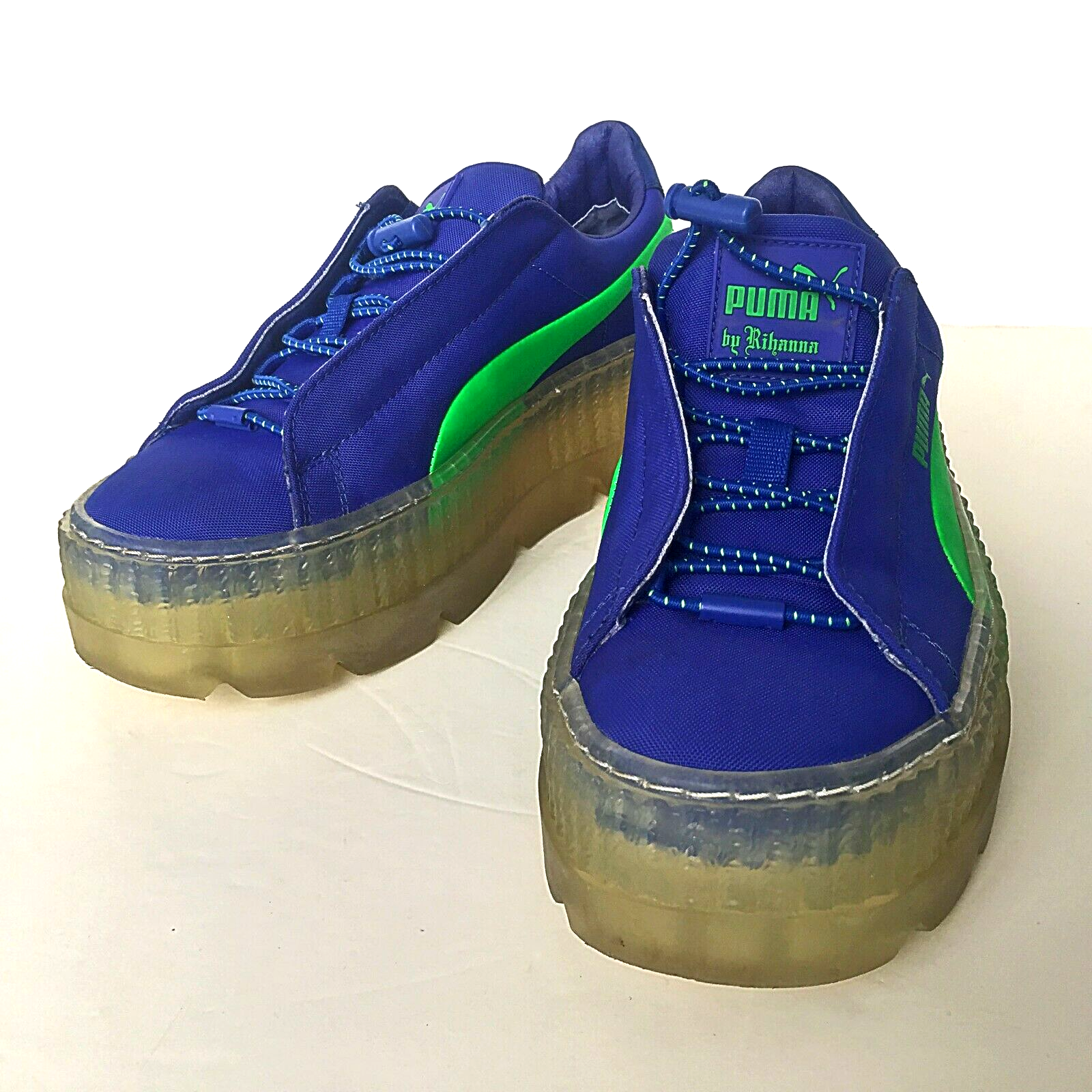 Puma fenty best sale creepers donna verde