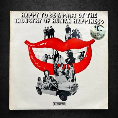 Happy To Be A Part of The Industry of Human Happiness Vinyl Blues Rock Comp 1969