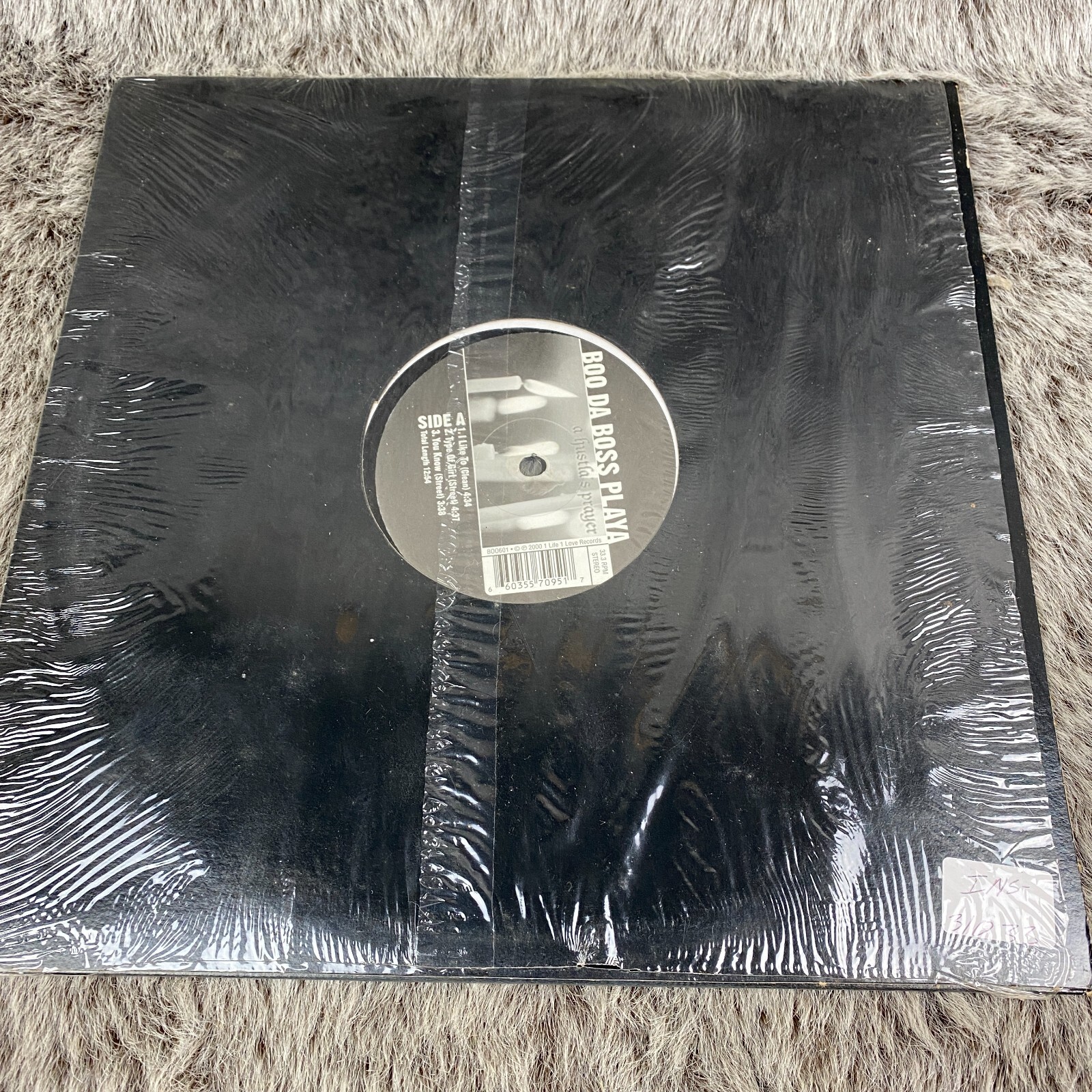 Boo Da Boss Playa A Hustla Prayer Album Vinyl LP | eBay