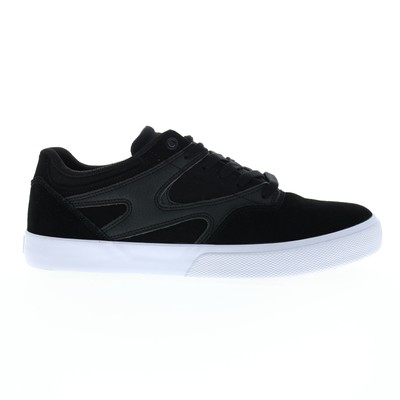 DC Kalis Vulc S ADYS300576-XKKW Mens Black Suede Skate Sneakers Shoes 12