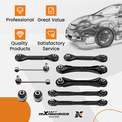 10PCS QUERLENKER HINTEN LINKS RECHTS FOR BMW 1/3 E81 E87 E82 E88 E90 E91 E92 E93