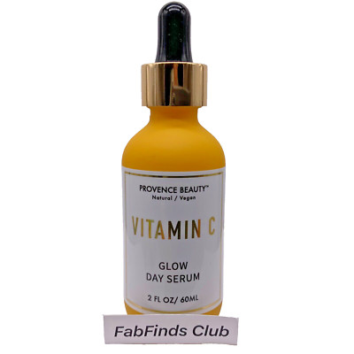 Provence Beauty Vitamin C Glow Day Serum 2fl.oz Brightens, Even Skin Tone