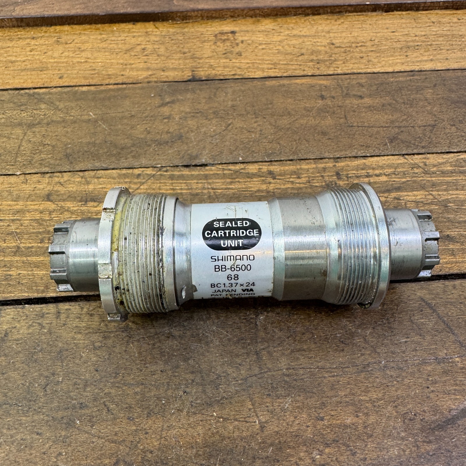 Vintage Shimano Ultegra BB-6500 Bottom Bracket 109.5