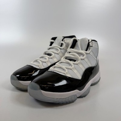 Air Jordan 11 Retro Concord 2018 White Black Dark Concord 378037-100 Mens 9.5