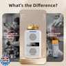 HUHUWOW Ultrasonic Dog Bark Deterrent Devices, Anti Barking Device for Dogs, Adjustable Frequency and Range, Type-C Rechargeable, Suitable for All Kinds of Dogs, for Indoor and Outdoor Use