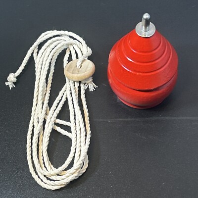 1 trompo de Madera Spinning Wooden Top Made In USA