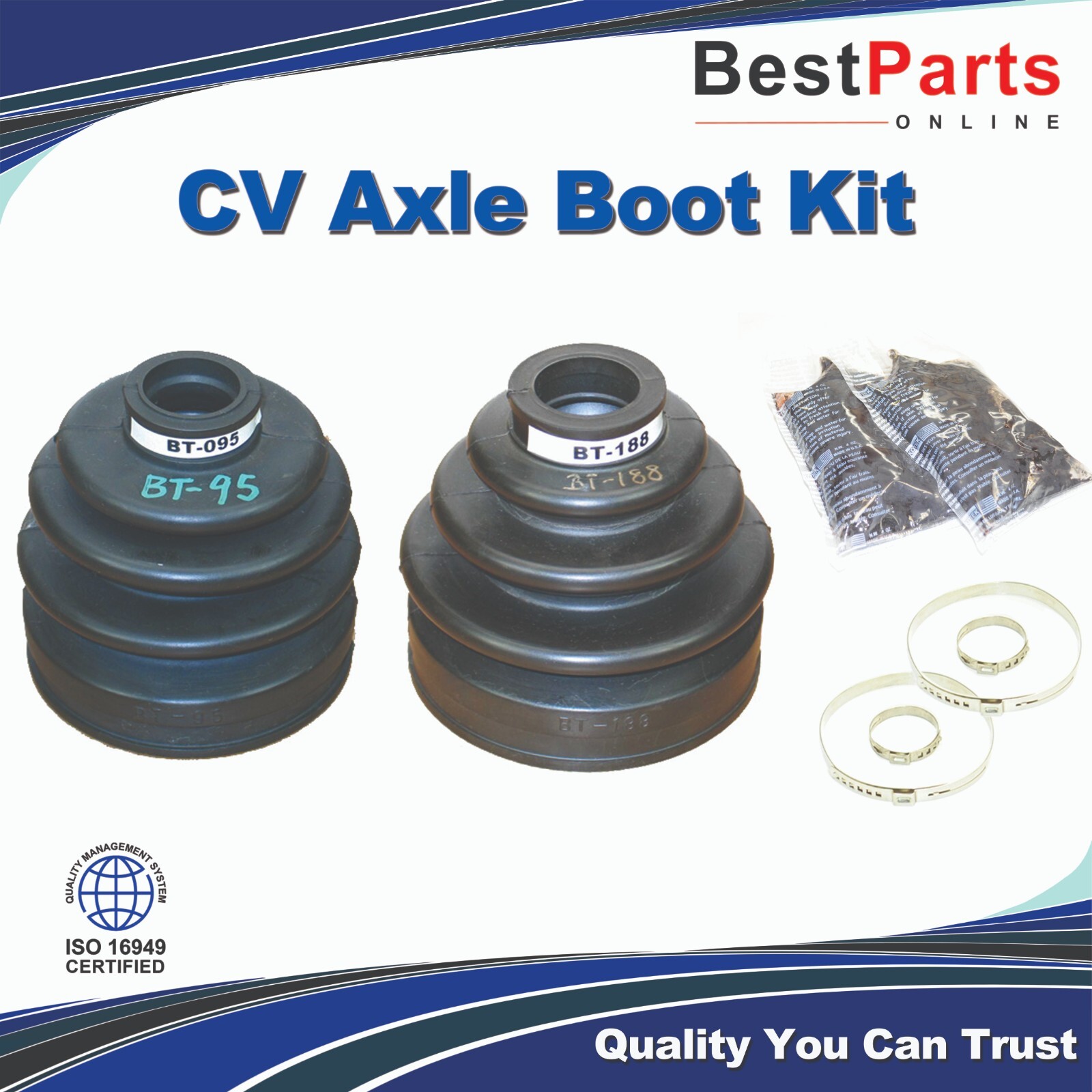 8／10 アイル！ CV Axle Boot Repair Kit for Rear Nissan 350ZX Turbo 1984