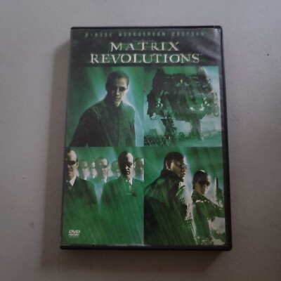 The Matrix Revolutions (DVD, 2004, Widescreen) 2-Disc Set 