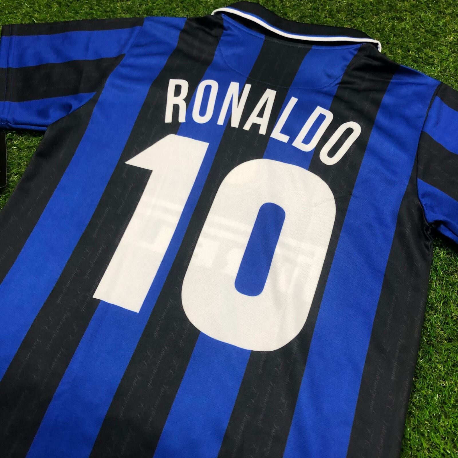 Inter de Milan, Camisa Replica de Futbol Retro, 1999 (Tallaje Americano)