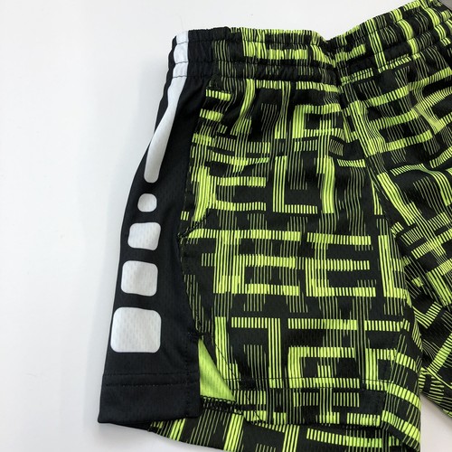 Nike Elite Toddler Boys Shorts Black Volt Size 2T Nwt