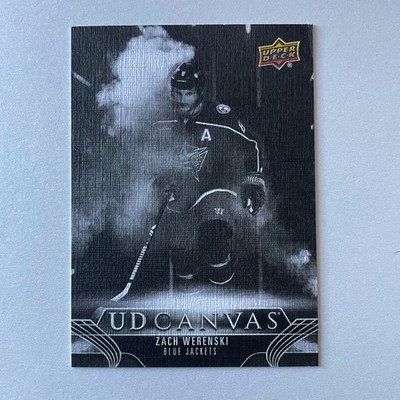 2023 Upper Deck Extended #C305 Zach Werenski UD Canvas Black & White