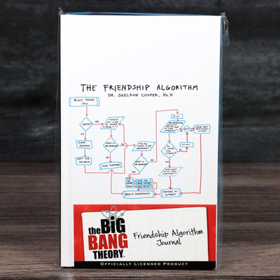 The Big Bang Theory Friendship Algorithm Lined Journal Bif Bang Pow! 2013 Sealed