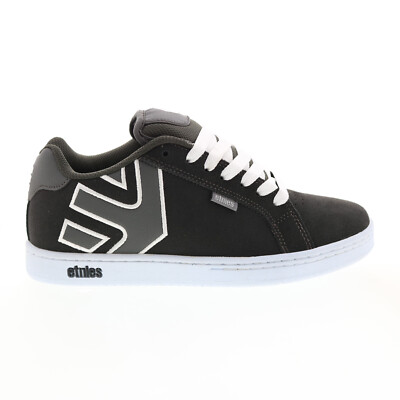 

Etnies Fader 4101000203067 Мужские серые замшевые кроссовки на шнуровке Skate Sneakers Shoes, Серый, Etnies Fader